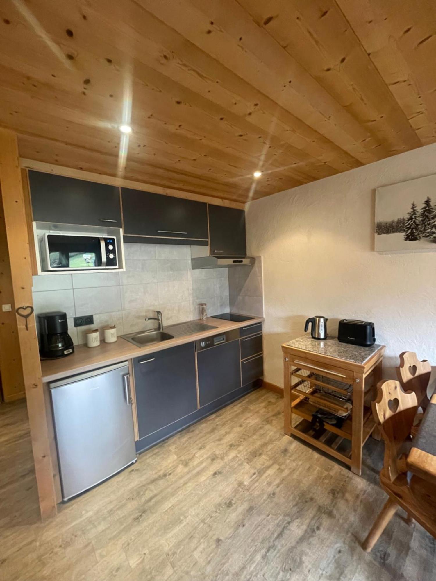 Apartamento Aravis Locations Le Grand-Bornand Exterior foto